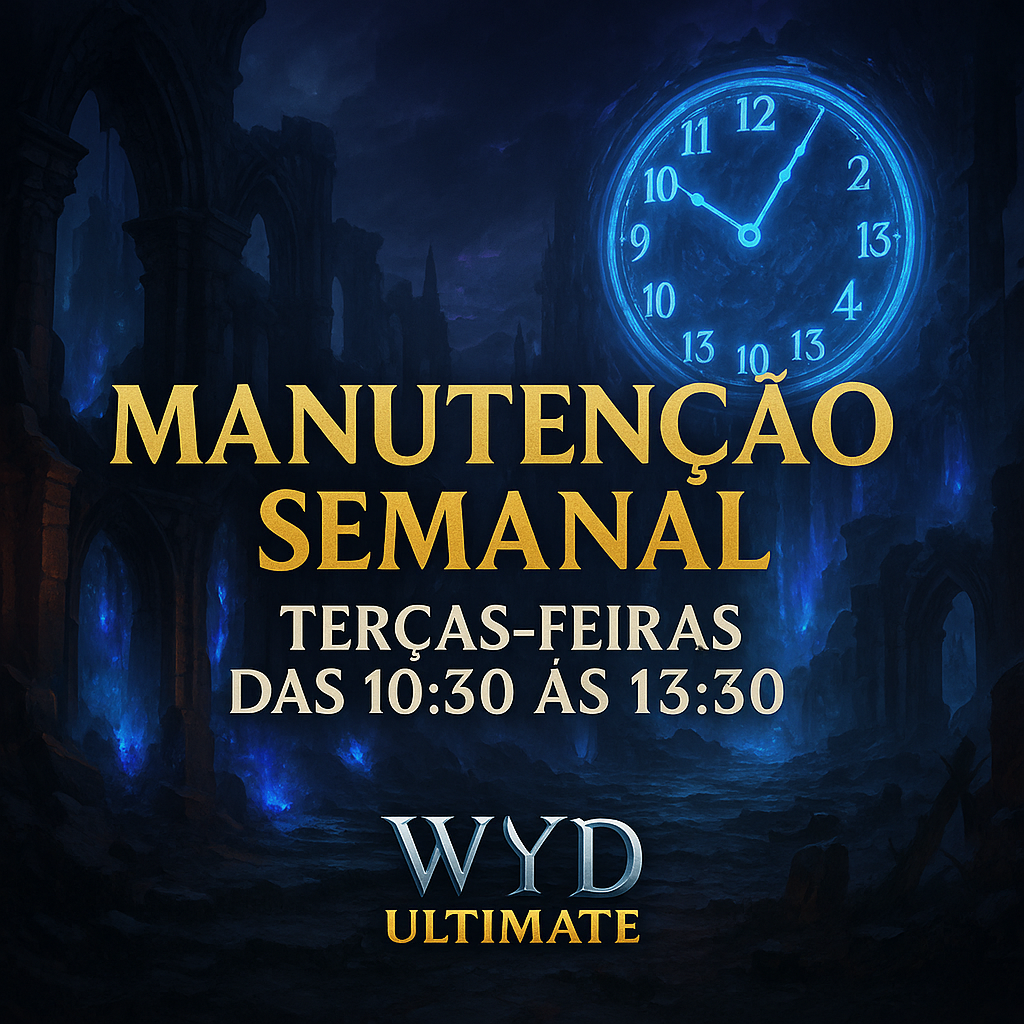Aviso de Manutenção Wyd Ultimate